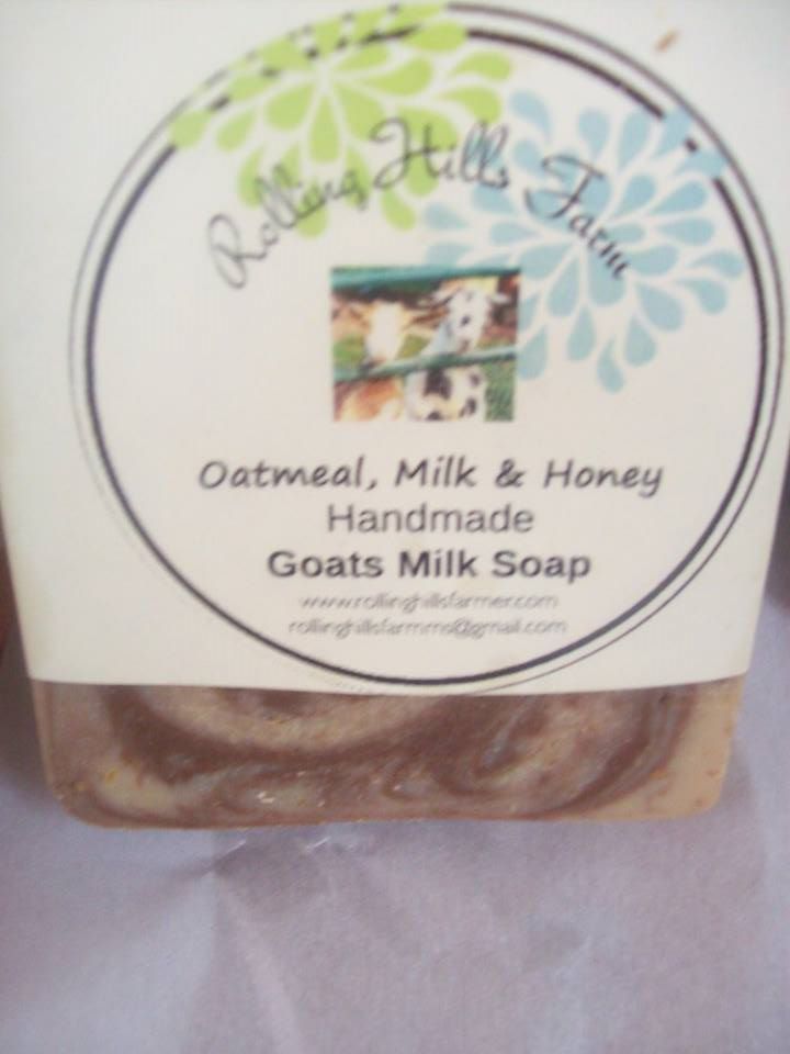 These Goats Milk Soap are made by Rolling Hills Farm. They smell wonderful and makes your skin feel so good after bathing.