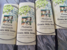 These Goats Milk Soap are made by Rolling Hills Farm. They smell wonderful and makes your skin feel so good after bathing.